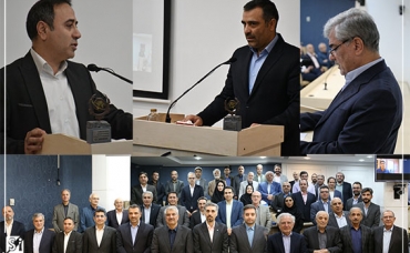 آیین باشکوه تکریم و معارفه مدیران عامل شرکت فروسیلیس غرب پارس