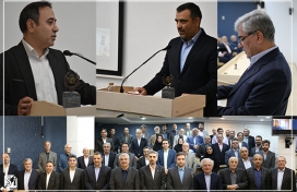 آیین باشکوه تکریم و معارفه مدیران عامل شرکت فروسیلیس غرب پارس